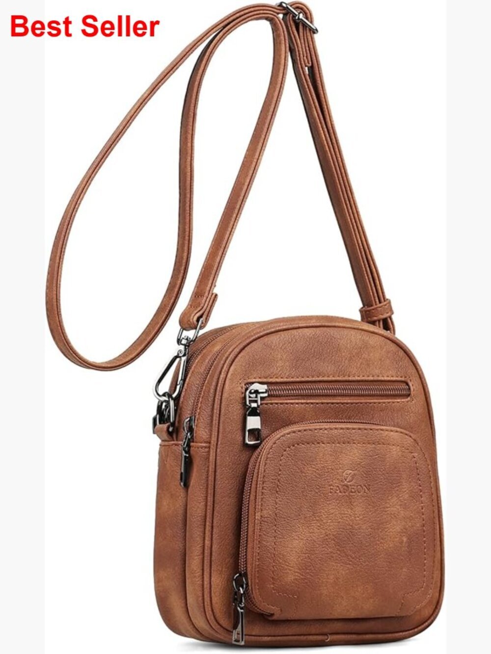 Small Crossbody Purse with Card Slots PU Leather Shoulder Bag Travel